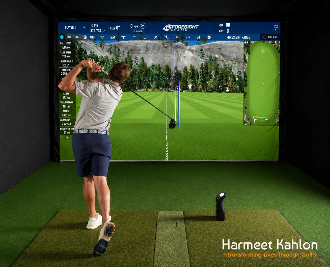 Indoor Golf Coaching in Alberta